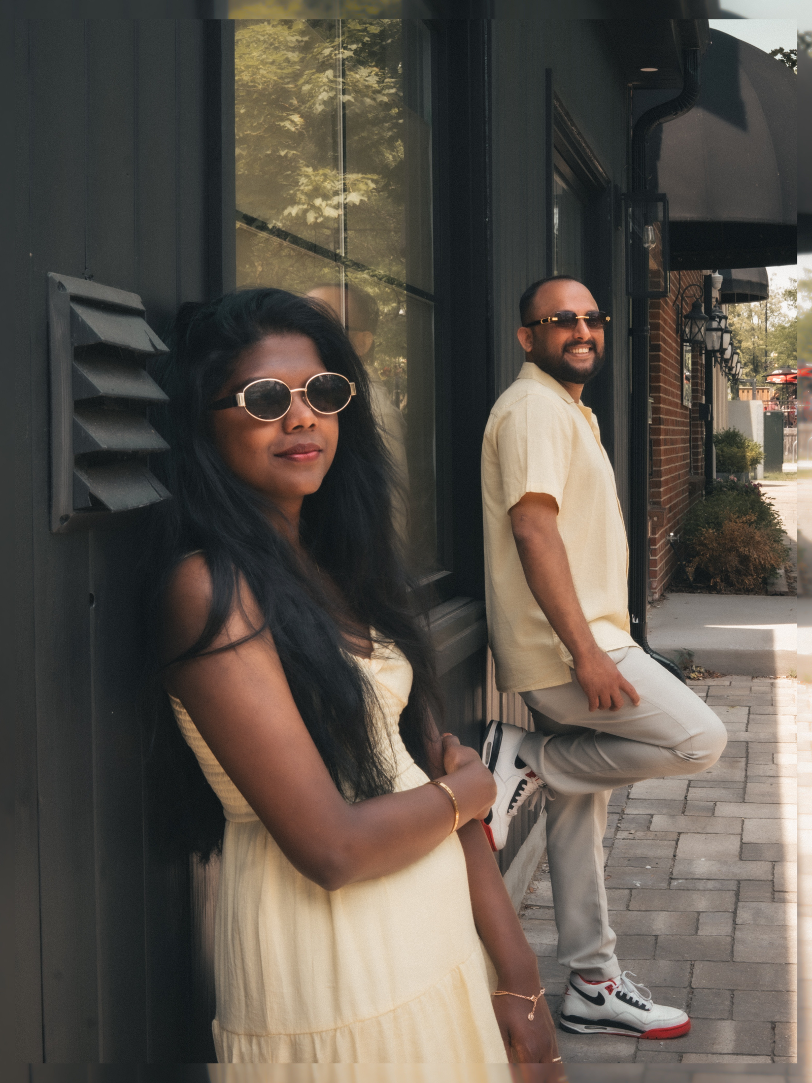 Abin and Jerlin couple portrait